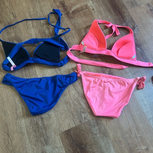 VS Pink and Blue Bikini Set - Picture 4 of 6
